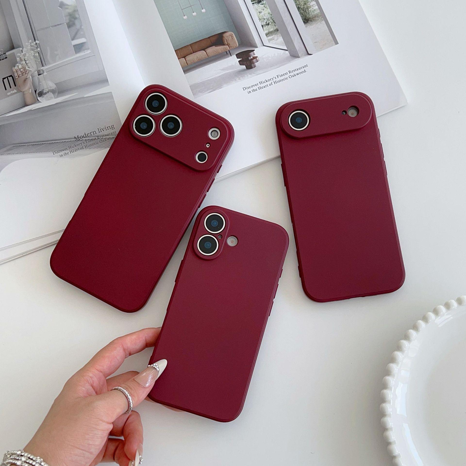 Wine Red Liquid Silicone Phone Case for iPhone 16 & Samsung Samsung A36 вино красного
Wine Red Liquid Silicone Phone Case for iPhone 16 & Samsung Samsung A36 вино красного