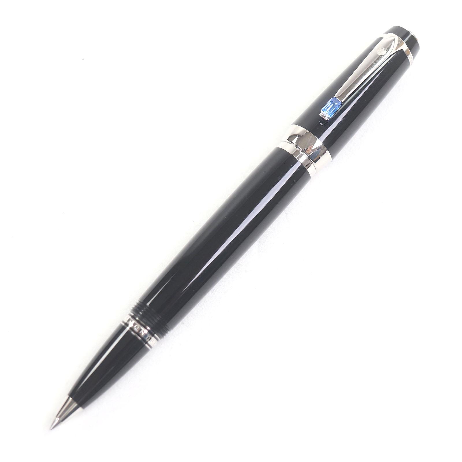 Чудова кульова ручка MONTBLANC BOHEME Ковпачкового типу Чорна Срібляста Синій дорогоцінний камінь чоловіча Вживана
Чудова кульова ручка MONTBLANC BOHEME Ковпачкового типу Чорна Срібляста Синій дорогоцінний камінь чоловіча Вживана