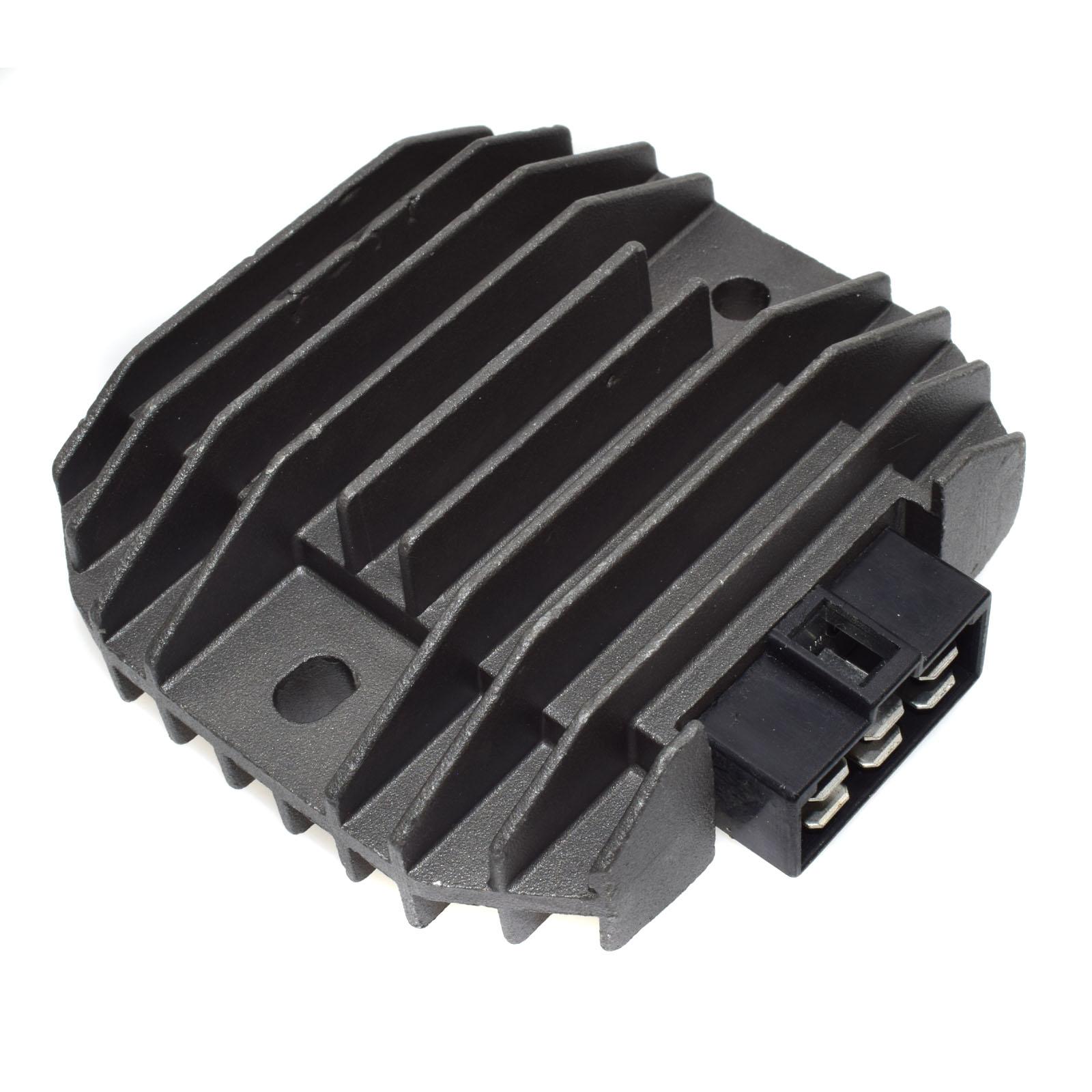 Alternator Voltage Regulator For Motorcycle Kawasaki ZZR600 ZXR400 KLF300 KEF300 GPZ600 ZL600 VN750 GPX600 VN1500 ZR750 ZX6R чорний
Alternator Voltage Regulator For Motorcycle Kawasaki ZZR600 ZXR400 KLF300 KEF300 GPZ600 ZL600 VN750 GPX600 VN1500 ZR750 ZX6R чорний