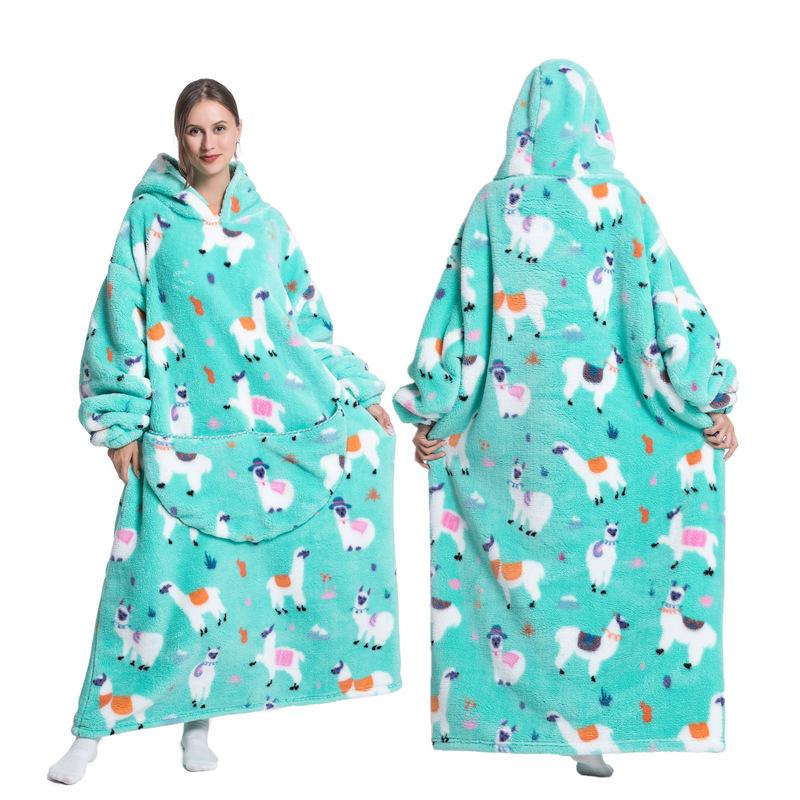 Зимний теплый флисовый халат с капюшоном для женщин 140 см, большое одеяло с рукавами, флисовые теплые толстовки с капюшоном, женские толстовки с капюшоном One Size
Зимний теплый флисовый халат с капюшоном для женщин 140 см, большое одеяло с рукавами, флисовые теплые толстовки с капюшоном, женские толстовки с капюшоном One Size