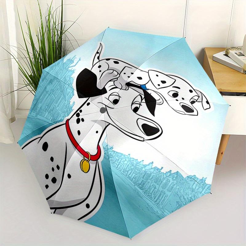 101 Dalmatian,Puppy Automatic Folding Umbrella - Simple 8-Rib Design, Bright Cartoon Pattern, Durable Iron Frame, Suitable For Travel, Outdo
101 Dalmatian,Puppy Automatic Folding Umbrella - Simple 8-Rib Design, Bright Cartoon Pattern, Durable Iron Frame, Suitable For Travel, Outdo