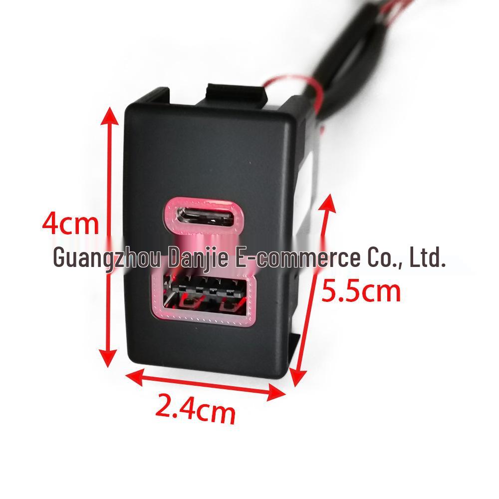 Автомобільний зарядний пристрій USB Type-C QC3.0 для Mazda 5 та 6 Класична версія
Автомобільний зарядний пристрій USB Type-C QC3.0 для Mazda 5 та 6 Класична версія