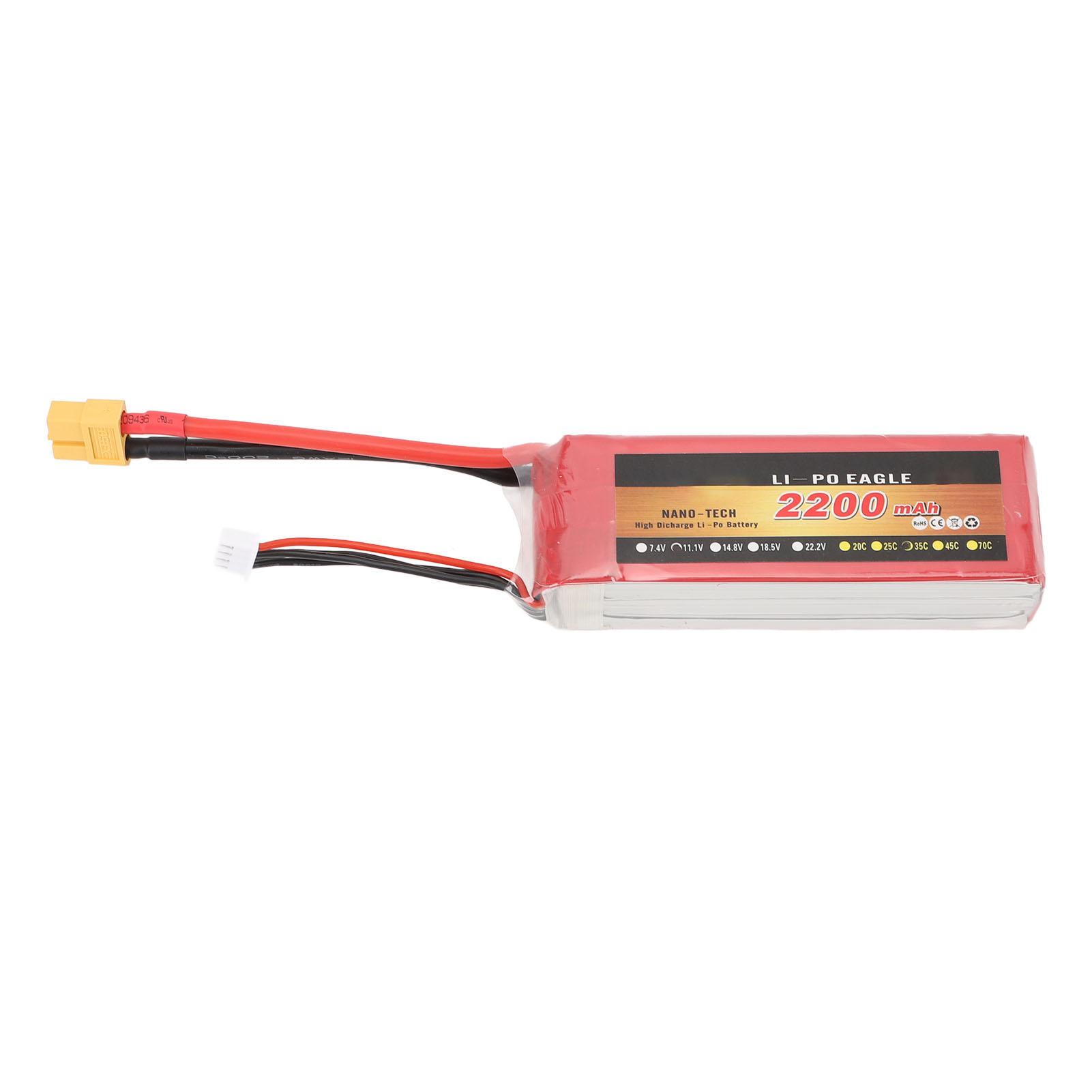 3S 2200mAh Lipo Battery 11.1V 35C Rc Lipo Battery With XT60 Plug for RC Helicopter Aircraft Drone
3S 2200mAh Lipo Battery 11.1V 35C Rc Lipo Battery With XT60 Plug for RC Helicopter Aircraft Drone