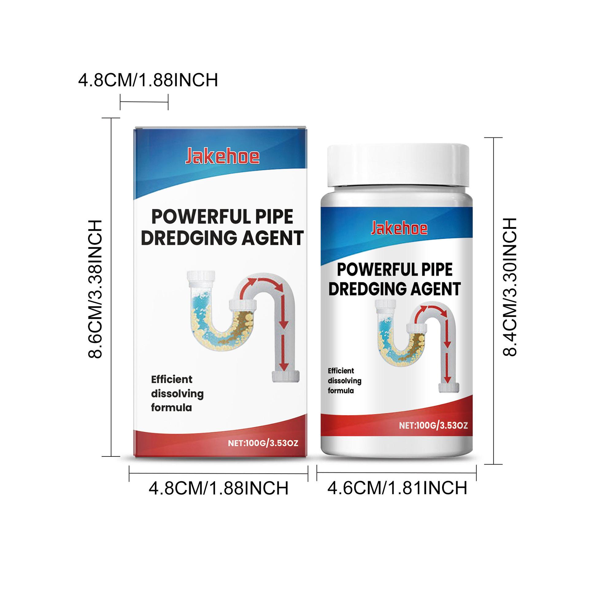 Pipeline Dredging Agent Remove Stubborn Oil Stain Dirt Garbage Residue Unblocked Pipe Prevent Blocking Pipeline Dredging Agent 100g boxed
Pipeline Dredging Agent Remove Stubborn Oil Stain Dirt Garbage Residue Unblocked Pipe Prevent Blocking Pipeline Dredging Agent 100g boxed