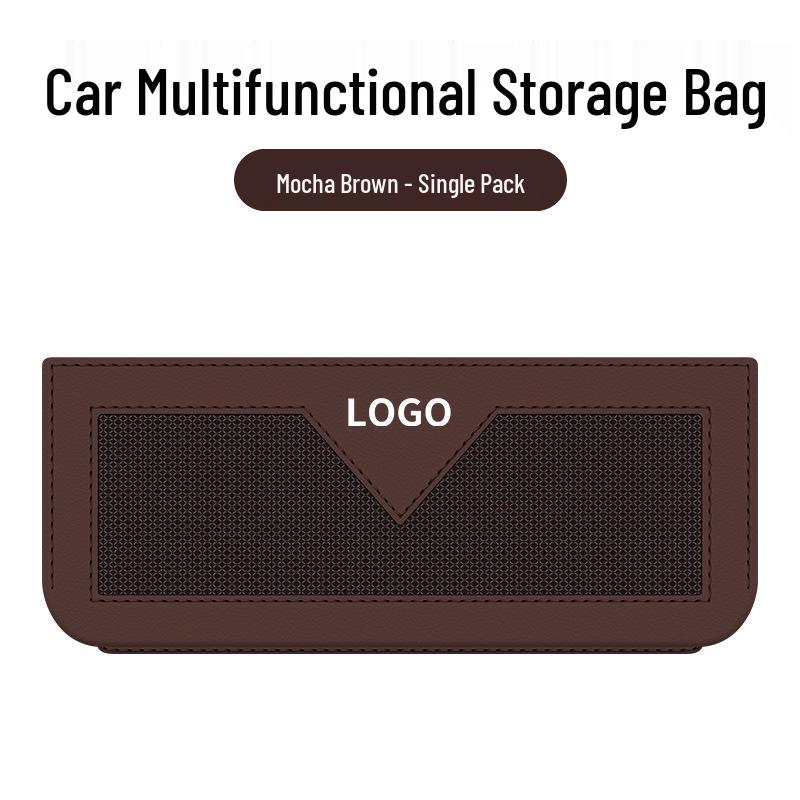 Multi-functional Car Storage Net: Organize Bills, Cards, and Phone with Side Hanging Bag, Complete Interior Set.
Multi-functional Car Storage Net: Organize Bills, Cards, and Phone with Side Hanging Bag, Complete Interior Set.