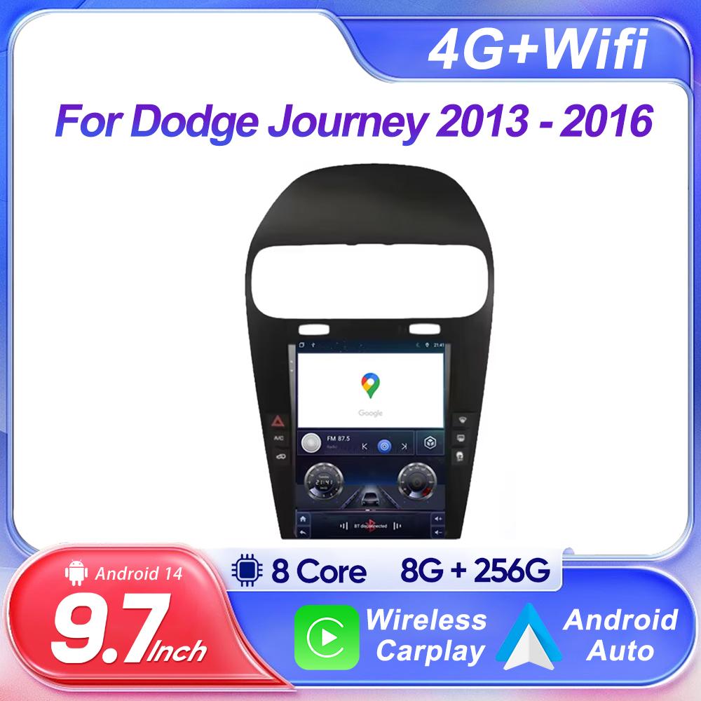 Car Radio Android 13 For Dodge Journey 2013 - 2016 Wireless Carplay Head Unit 2 Din Wifi 4G Car Radio Video Multimedia Player
Car Radio Android 13 For Dodge Journey 2013 - 2016 Wireless Carplay Head Unit 2 Din Wifi 4G Car Radio Video Multimedia Player