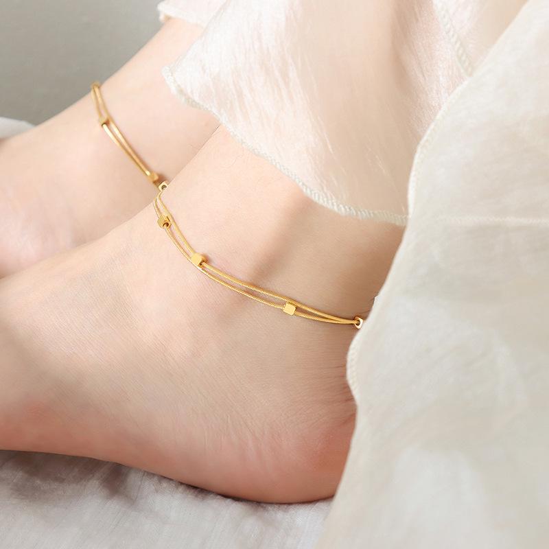 Elegant Non-Fading Anklet: Luxury Fashion for Women – Trendy, Dreamy Summer Foot Chain
Elegant Non-Fading Anklet: Luxury Fashion for Women – Trendy, Dreamy Summer Foot Chain