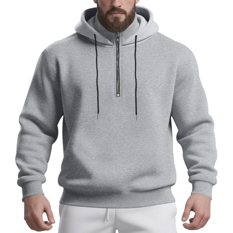 American Style Heavy Velvet Hooded Sweatshirt for Men Loose Stand Collar Pullover Zipper Long-sleeved Top XXXL сірий
American Style Heavy Velvet Hooded Sweatshirt for Men Loose Stand Collar Pullover Zipper Long-sleeved Top XXXL сірий