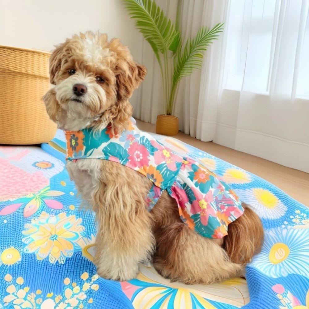 Hawaii Style Summer Dog Shirt Cat Short Sleeve Shirt for Small Medium Large Dog S-Style D
Hawaii Style Summer Dog Shirt Cat Short Sleeve Shirt for Small Medium Large Dog S-Style D
