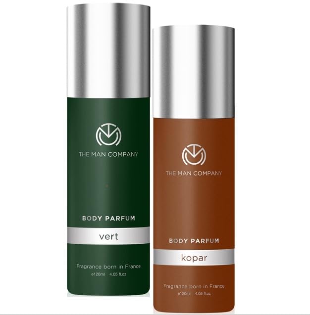 THE MAN COMPANY Парфюм для тела Non-Gas Combo Set for Men | Kopar and Vert No Gas Deodorant For Men | Премиальный стойкий аромат - 120 мл*2 120 ml x 2
THE MAN COMPANY Парфюм для тела Non-Gas Combo Set for Men | Kopar and Vert No Gas Deodorant For Men | Премиальный стойкий аромат - 120 мл*2 120 ml x 2