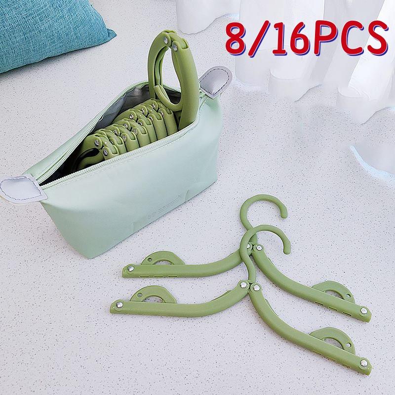 8/16pcs Foldableable Portable Clothes Hanger Travel Portable Clothes Hanging Rack Multi-functional Storage Home Business Trip Green
8/16pcs Foldableable Portable Clothes Hanger Travel Portable Clothes Hanging Rack Multi-functional Storage Home Business Trip Green
