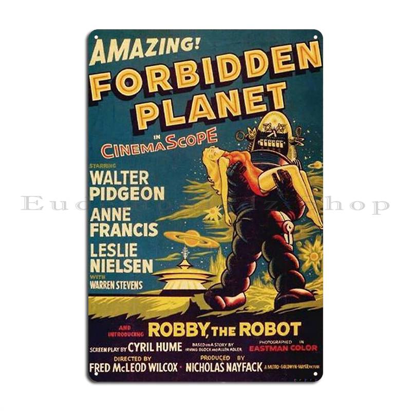 Forbidden Planet 1956 Metal Plaque Printed Garage Pub Pub Plates Wall Decor Forbidden Planet Tin Sign Poster 20x30cm
Forbidden Planet 1956 Metal Plaque Printed Garage Pub Pub Plates Wall Decor Forbidden Planet Tin Sign Poster 20x30cm