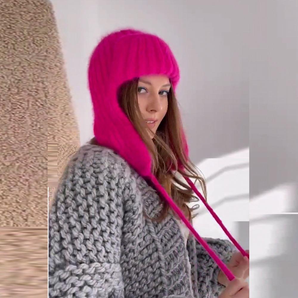 Up Ear Autumn Winter Women Leisure Style Bomber Hats Female Beanie Caps Warm Cap Ladies Knitted Hat
Up Ear Autumn Winter Women Leisure Style Bomber Hats Female Beanie Caps Warm Cap Ladies Knitted Hat
