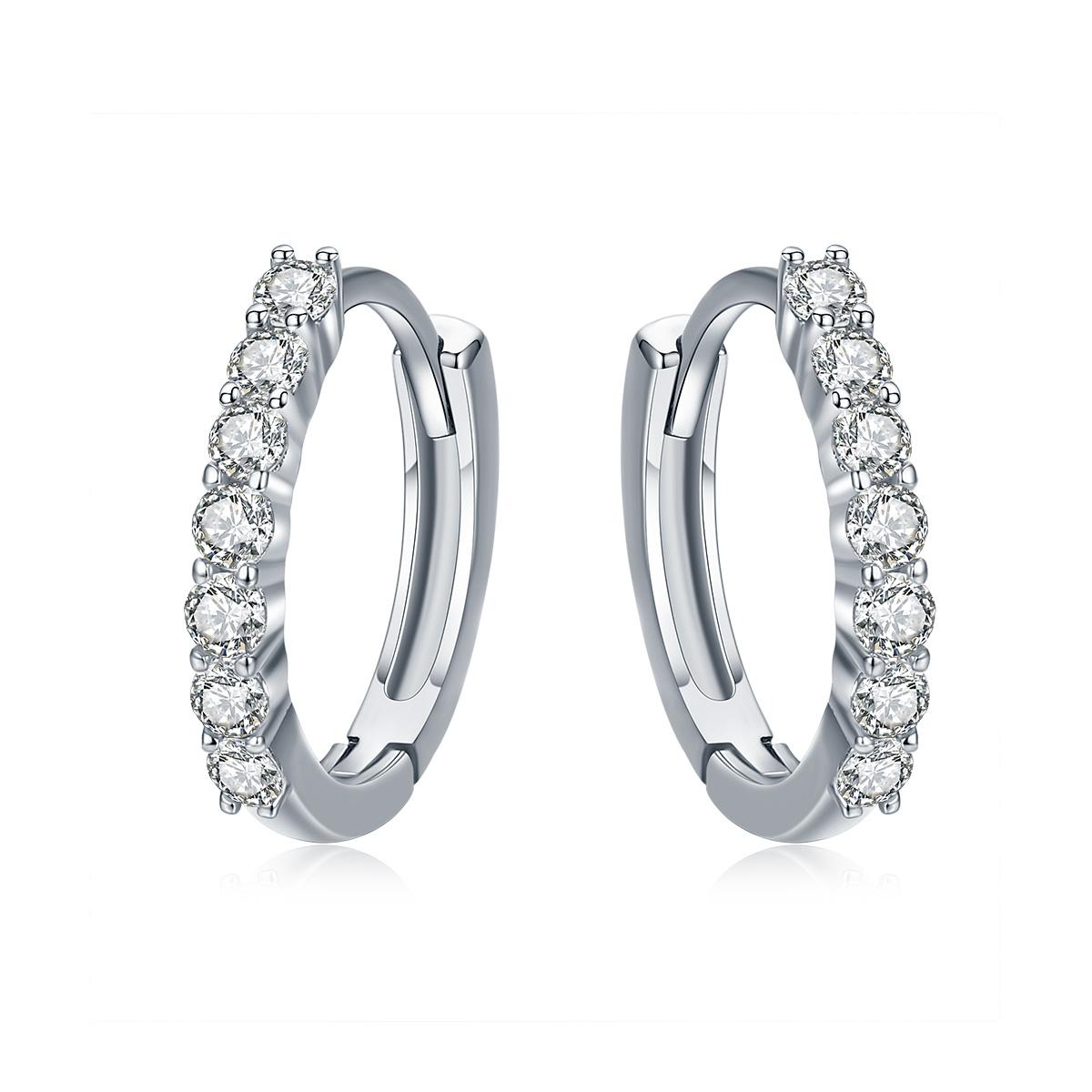 BAMOER Authentic 925 Silver & Zircon Earring Унікальний аксесуар для сережок своїми руками Сережки Ювелірні вироби для жінок срібний
BAMOER Authentic 925 Silver & Zircon Earring Унікальний аксесуар для сережок своїми руками Сережки Ювелірні вироби для жінок срібний
