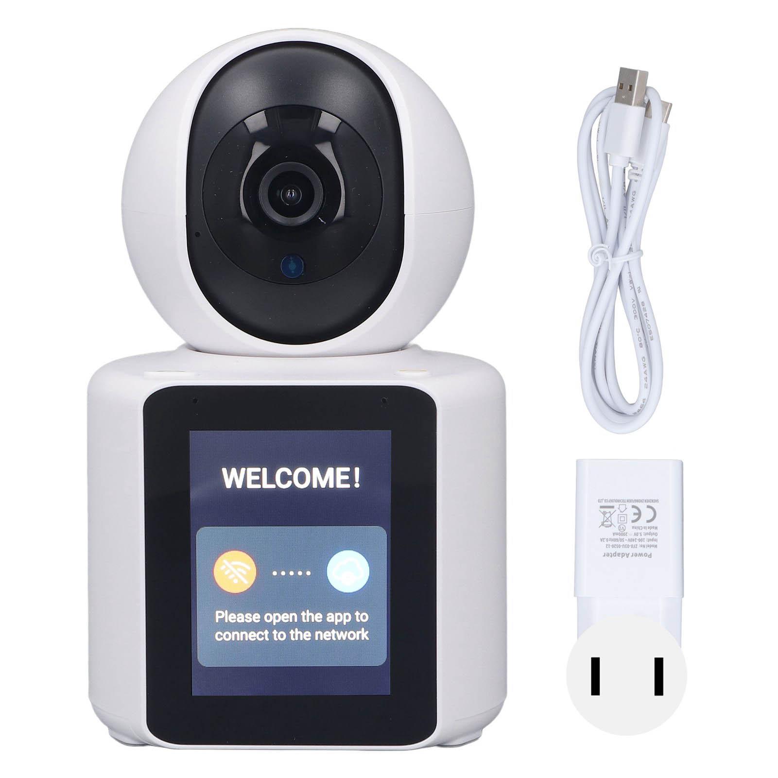 Video Calling Camera with Screen 2 Way Video Calling High Definition Remote Monitoring for Home Use
Video Calling Camera with Screen 2 Way Video Calling High Definition Remote Monitoring for Home Use