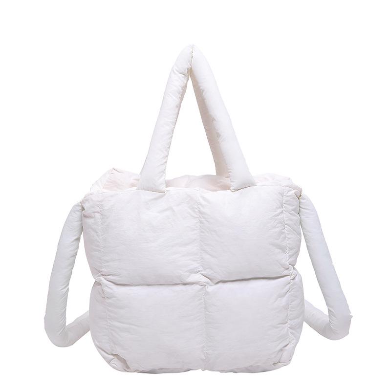 Fashionable Soft Cotton Pillow Crossbody & Shoulder Underarm Cloud Bag for Women білий
Fashionable Soft Cotton Pillow Crossbody & Shoulder Underarm Cloud Bag for Women білий