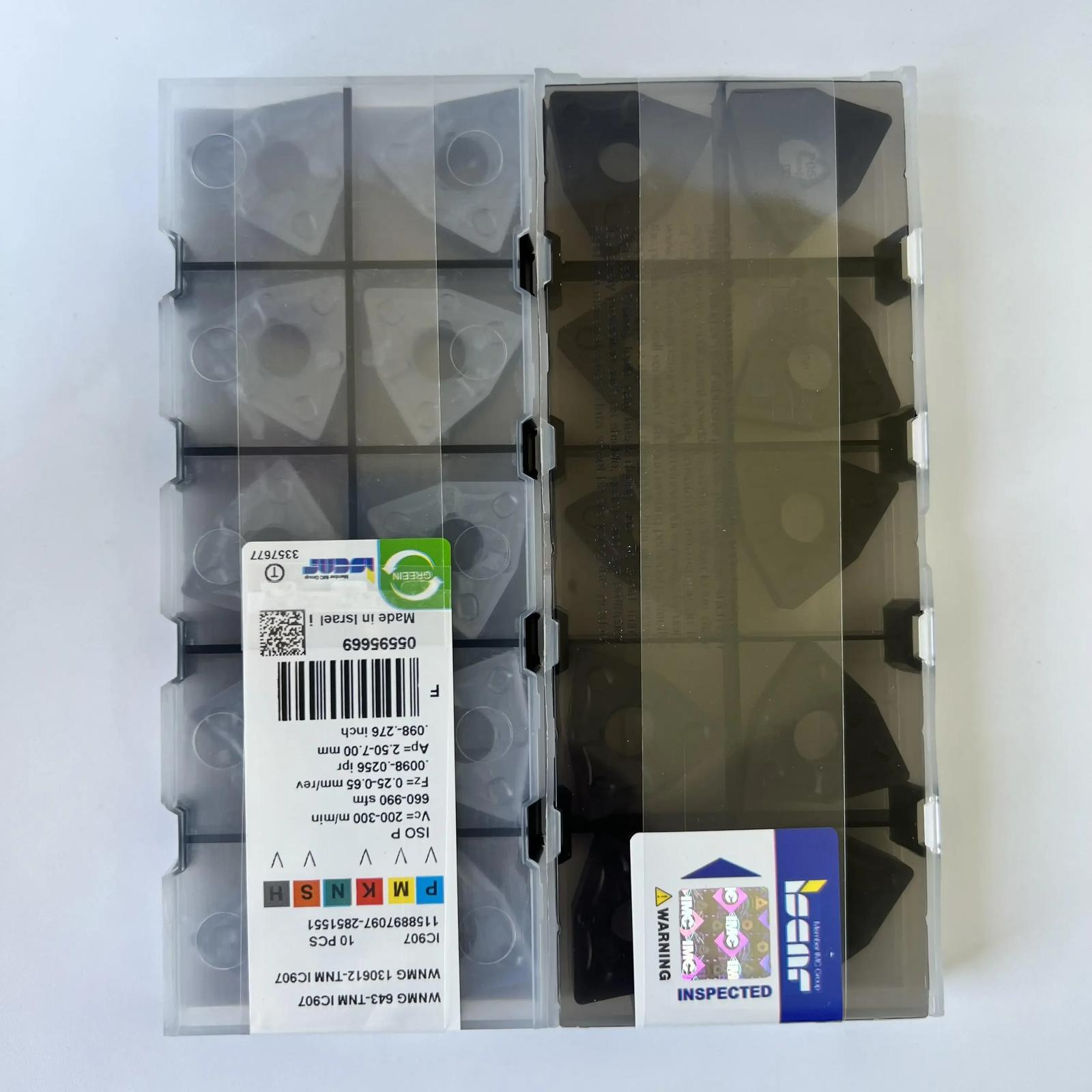 ISCAR / WNMG130612-TNM IC907 /Industrial indexable Carbide Inserts 10 PCS ()
ISCAR / WNMG130612-TNM IC907 /Industrial indexable Carbide Inserts 10 PCS ()