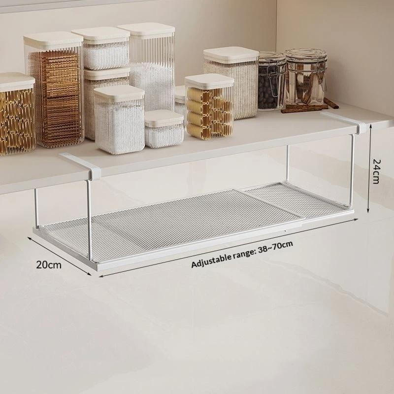 Expandable Under Cabinet Storage Basket Hanging Kitchen Pantry Organizer Rack For Home Bathroom белый
Expandable Under Cabinet Storage Basket Hanging Kitchen Pantry Organizer Rack For Home Bathroom белый