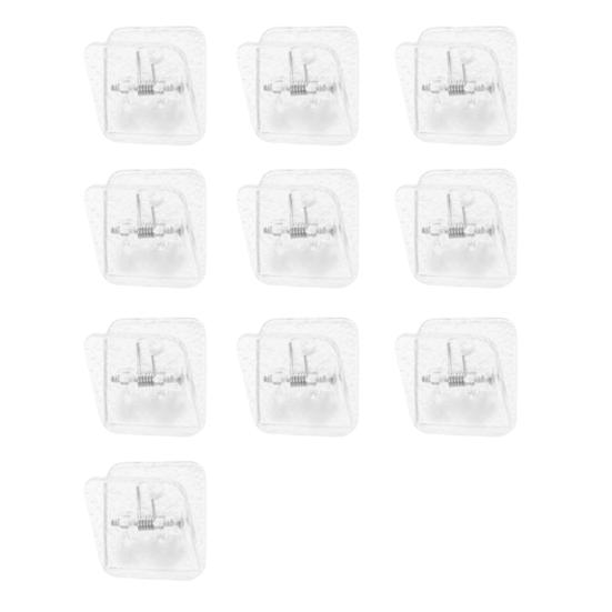 10Pcs Colorful Transparent Binder Clip Set Cute Plastic Paper Clamps for Office School Test Papers Bills Study Materials Desktop Organization Supplies 3cm прозрачный
10Pcs Colorful Transparent Binder Clip Set Cute Plastic Paper Clamps for Office School Test Papers Bills Study Materials Desktop Organization Supplies 3cm прозрачный