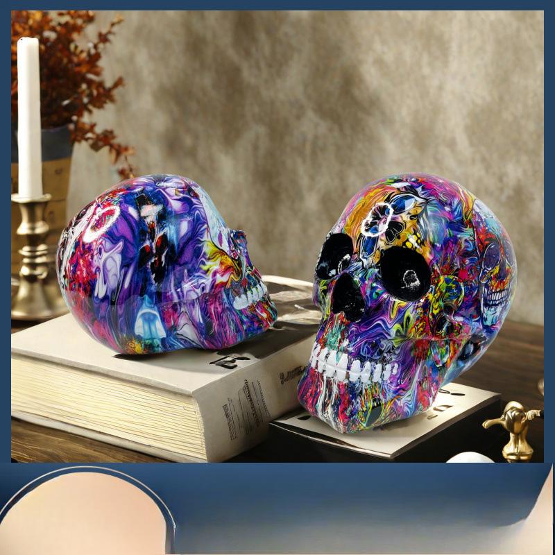New Halloween Transfer Skull Ornaments Ghost Festival Halloween Party Decorations Resin Craft Ornaments
New Halloween Transfer Skull Ornaments Ghost Festival Halloween Party Decorations Resin Craft Ornaments