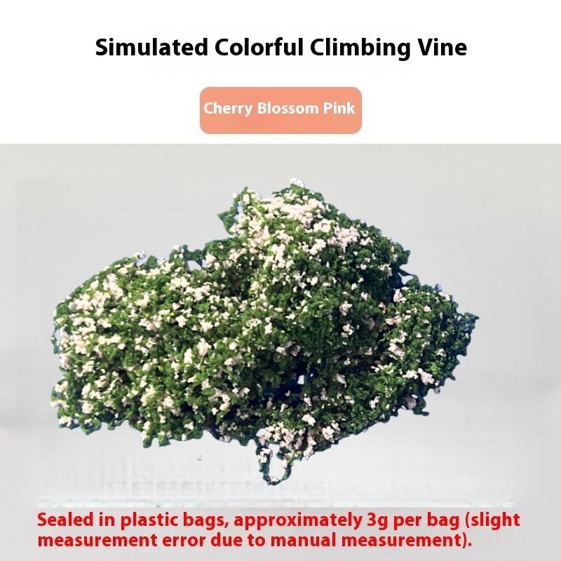 1 Set 3g Artificial Green Plants Miniature Simulation Mini Vine And Flower Model Kit For Model Houses Landscaping DIY Crafts рожевий
1 Set 3g Artificial Green Plants Miniature Simulation Mini Vine And Flower Model Kit For Model Houses Landscaping DIY Crafts рожевий