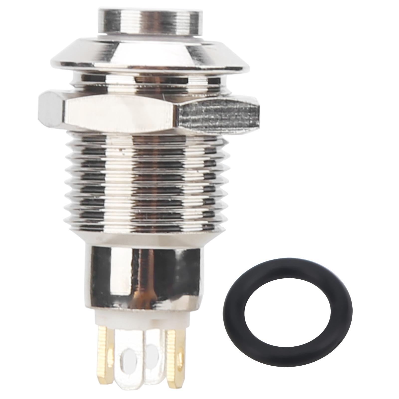 10mm Metal Push Button Switch Waterproof SelfLocking Start Switch with Light 3V(Green )
10mm Metal Push Button Switch Waterproof SelfLocking Start Switch with Light 3V(Green )