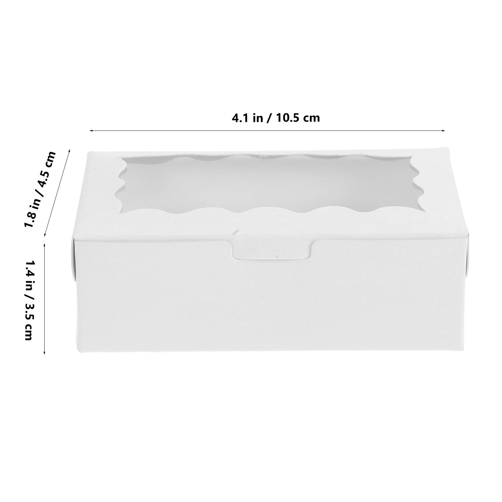 50Pcs Translucent Cake Boxes with Clear View Window Paper Bakery Packaging for Macarons Cookies Small Pastries Wedding Tea Party белый
50Pcs Translucent Cake Boxes with Clear View Window Paper Bakery Packaging for Macarons Cookies Small Pastries Wedding Tea Party белый