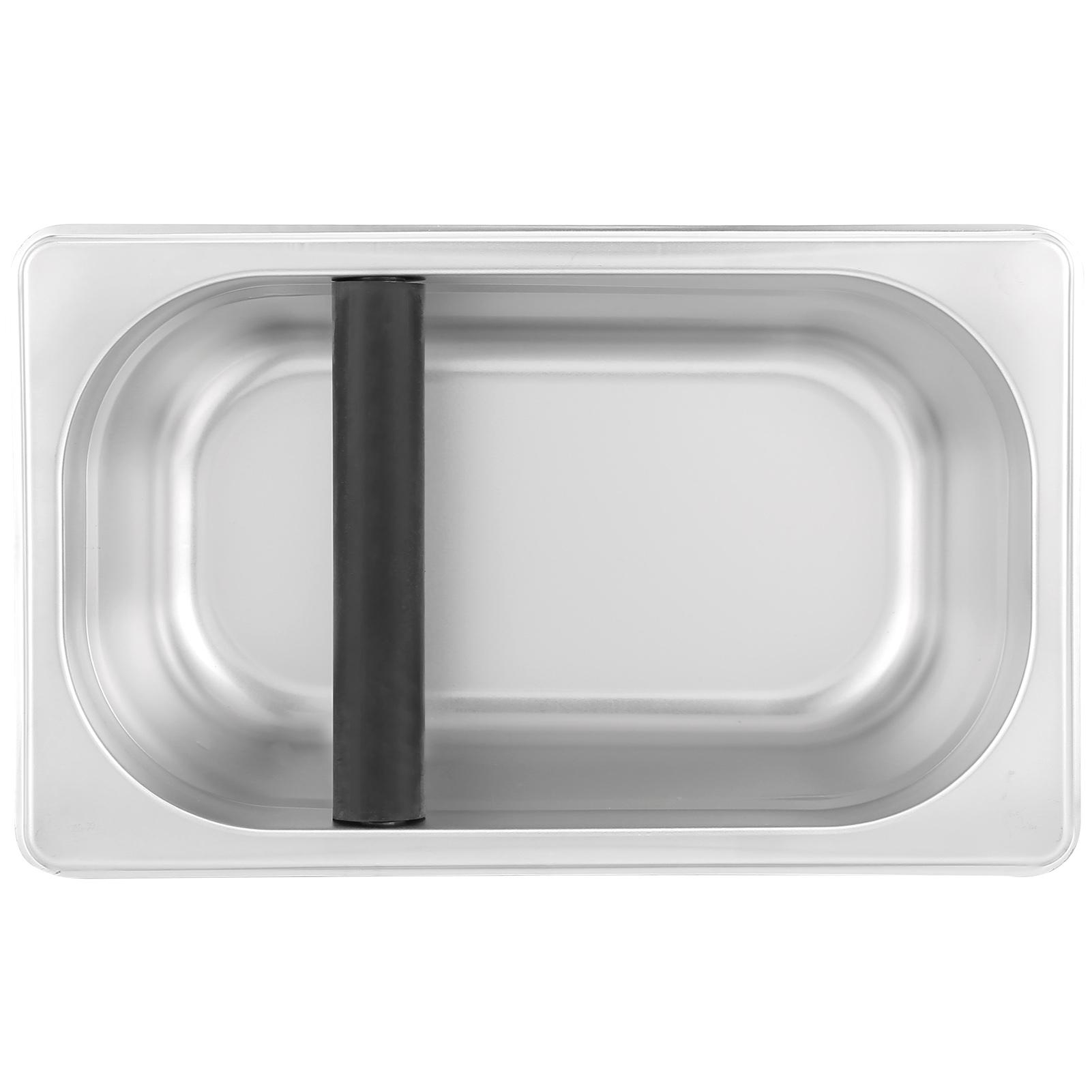 Knock Box Stainless Steel Coffee Slag Grind Bucket Container Coffee Machine Accessory
Knock Box Stainless Steel Coffee Slag Grind Bucket Container Coffee Machine Accessory