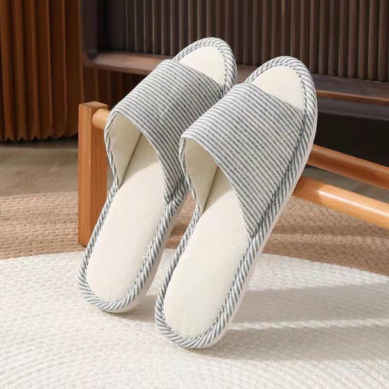 Классические полосатые льняные тапочки - Нескользящие, Утолщенные, Комфортные для дома, для пар и отелей 42-43 (Fits 41-42) темно-синий
Классические полосатые льняные тапочки - Нескользящие, Утолщенные, Комфортные для дома, для пар и отелей 42-43 (Fits 41-42) темно-синий