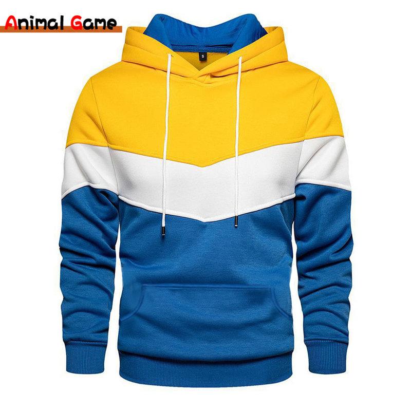 New Men s Hoodies Splicing Hooded Sweatshirt for Men Autumn Sweatshirts Loose Hoodie Sweatshirt Hoody Coats
New Men s Hoodies Splicing Hooded Sweatshirt for Men Autumn Sweatshirts Loose Hoodie Sweatshirt Hoody Coats