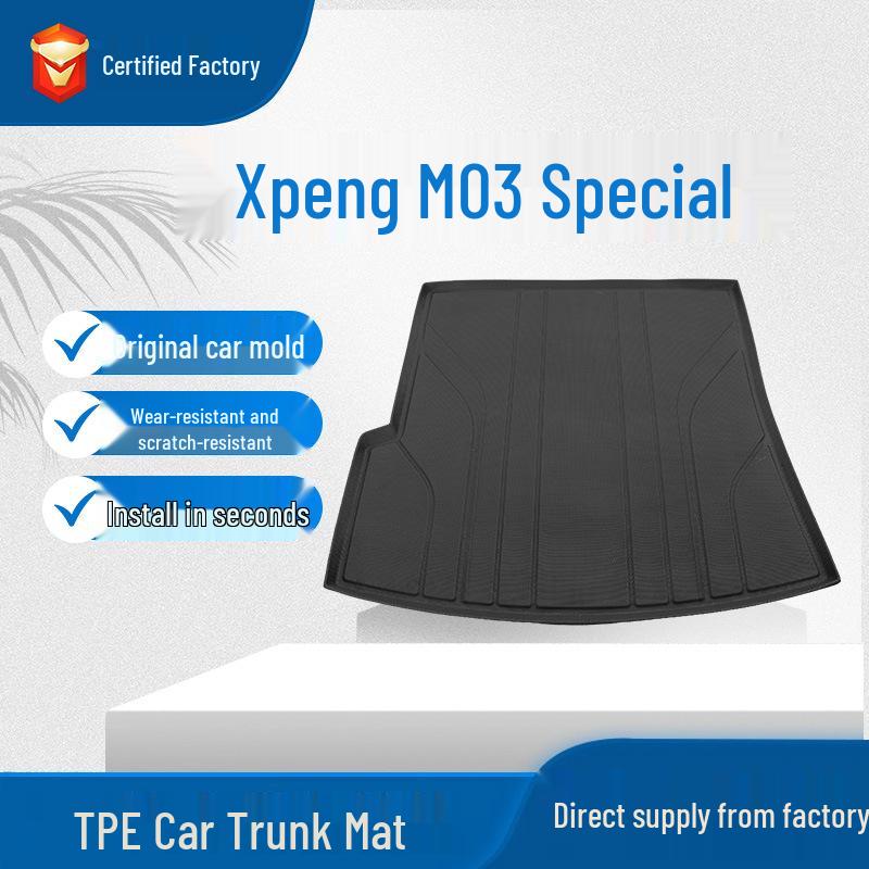 Xiaopeng M03 TPE Trunk Mat: Fits All 26 New Models, Fully Compatible Interior Mat чёрный
Xiaopeng M03 TPE Trunk Mat: Fits All 26 New Models, Fully Compatible Interior Mat чёрный