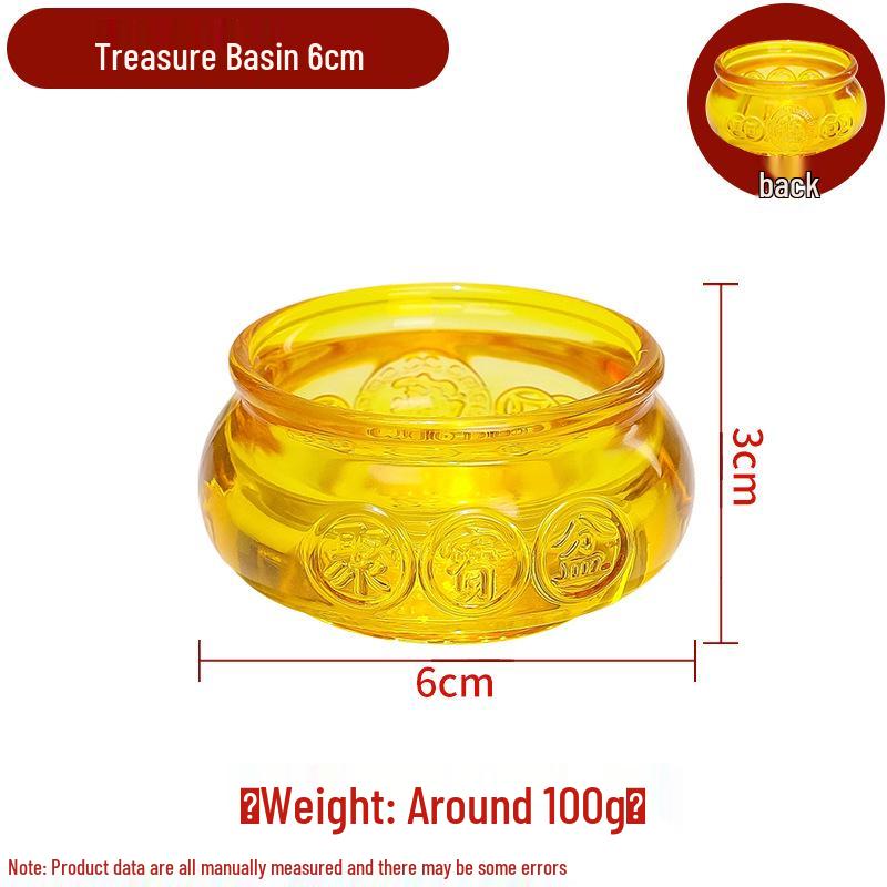 Crystal Treasure Bowl: Glazed Wealth Attraction Decoration for Living Room, Entryway, Shop Opening, and Housewarming Gift
Crystal Treasure Bowl: Glazed Wealth Attraction Decoration for Living Room, Entryway, Shop Opening, and Housewarming Gift
