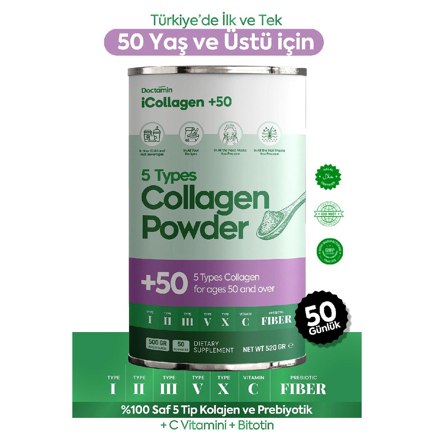 For Icollagen Over 50 Years Of Age And Balanced Collagen Powder - 520 Grams 50 Days 
For Icollagen Over 50 Years Of Age And Balanced Collagen Powder - 520 Grams 50 Days