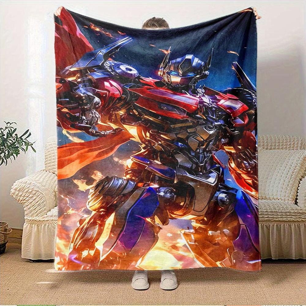 For Transformers,Optimus Prime,Cybertronian-Themed Flannel Blanket, Glam Style, Digital Print, All-Season Comfort, Tear-Resistant, Knitted C 150x180cm
For Transformers,Optimus Prime,Cybertronian-Themed Flannel Blanket, Glam Style, Digital Print, All-Season Comfort, Tear-Resistant, Knitted C 150x180cm