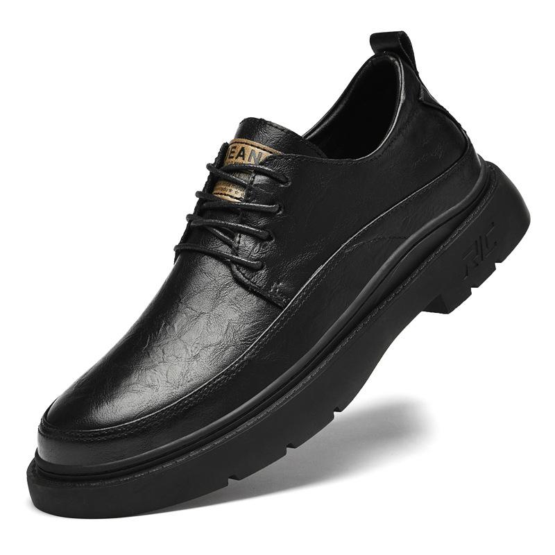Autumn and winter large size large head leather shoes men s shoes British style velvet thermal tooling locomotive boots short boots casual 37 чорний
Autumn and winter large size large head leather shoes men s shoes British style velvet thermal tooling locomotive boots short boots casual 37 чорний