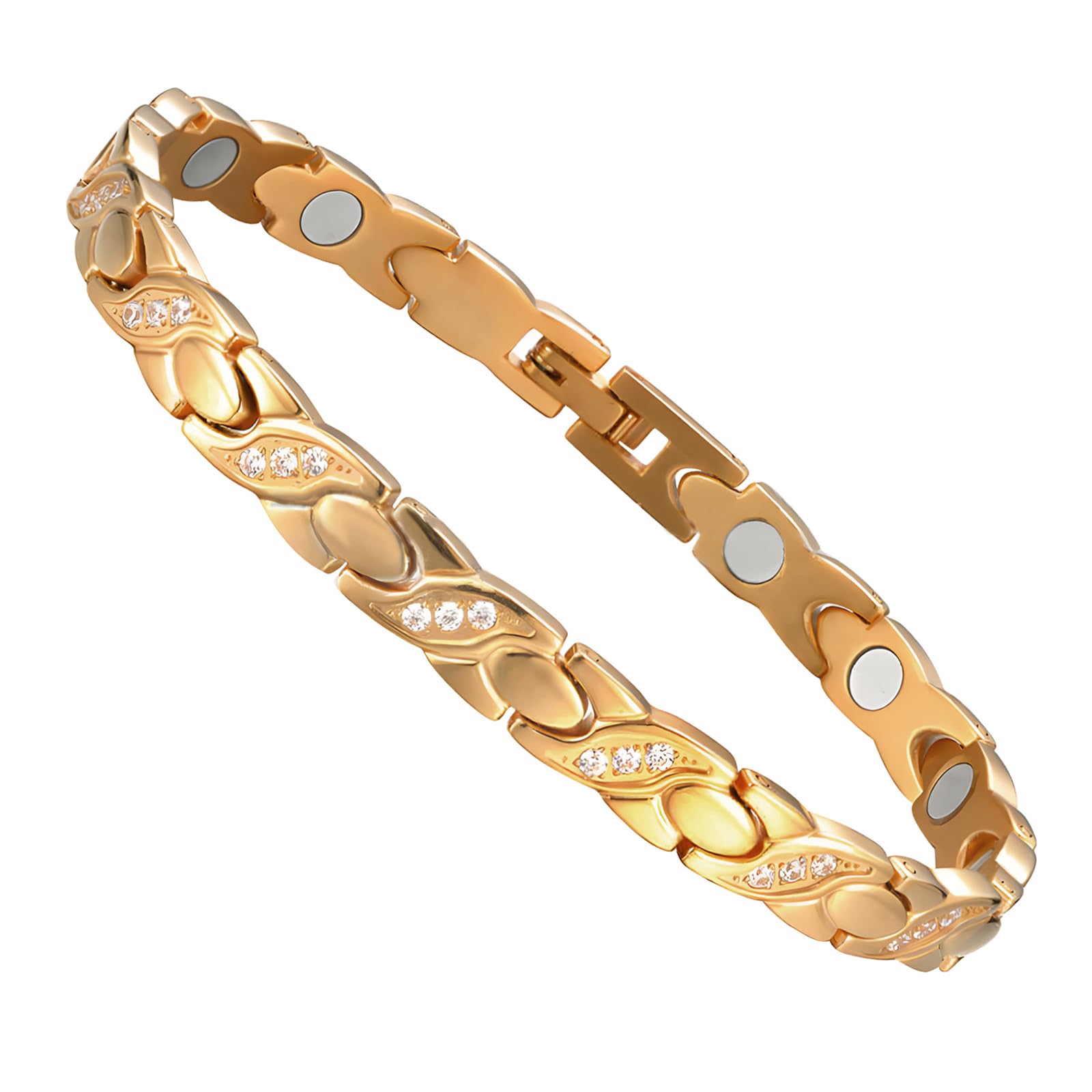 QIAOZILI Magnetic Bracelet for Stainless Adjustable Comes with Special Gift Suitable for Metal Gentle and Birthday Gift Magnet Women, Anti-Static
QIAOZILI Magnetic Bracelet for Stainless Adjustable Comes with Special Gift Suitable for Metal Gentle and Birthday Gift Magnet Women, Anti-Static