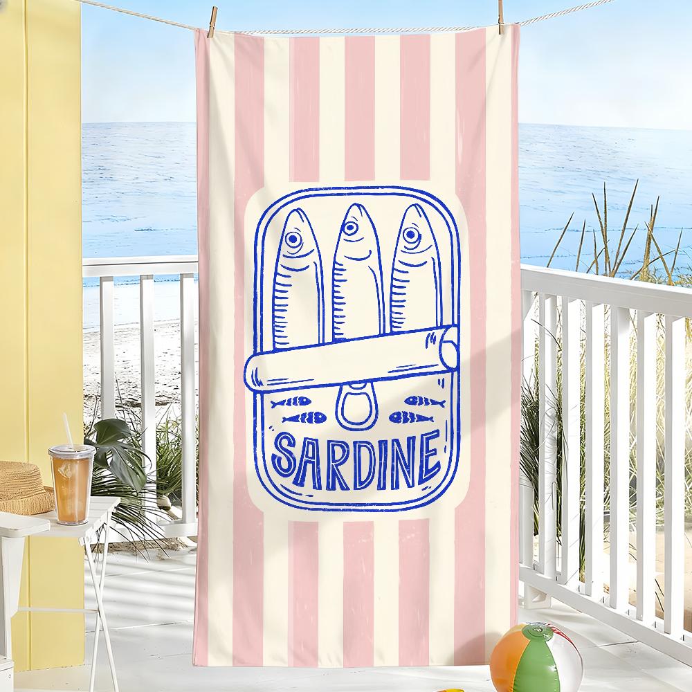 Sardine Fisherman Aesthetic Towel Soft Pool Gift For Travel Gym Shower Camping Quick Dry Sports Large Beach Towels W30*H60(CM)
Sardine Fisherman Aesthetic Towel Soft Pool Gift For Travel Gym Shower Camping Quick Dry Sports Large Beach Towels W30*H60(CM)