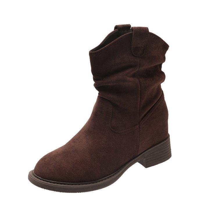 Short Boots Children s Coarse Heel Medium Tube Pile Boots Women s Autumn 2025 New Autumn Merad Western Cowboy Martin Boots 40 коричневый
Short Boots Children s Coarse Heel Medium Tube Pile Boots Women s Autumn 2025 New Autumn Merad Western Cowboy Martin Boots 40 коричневый