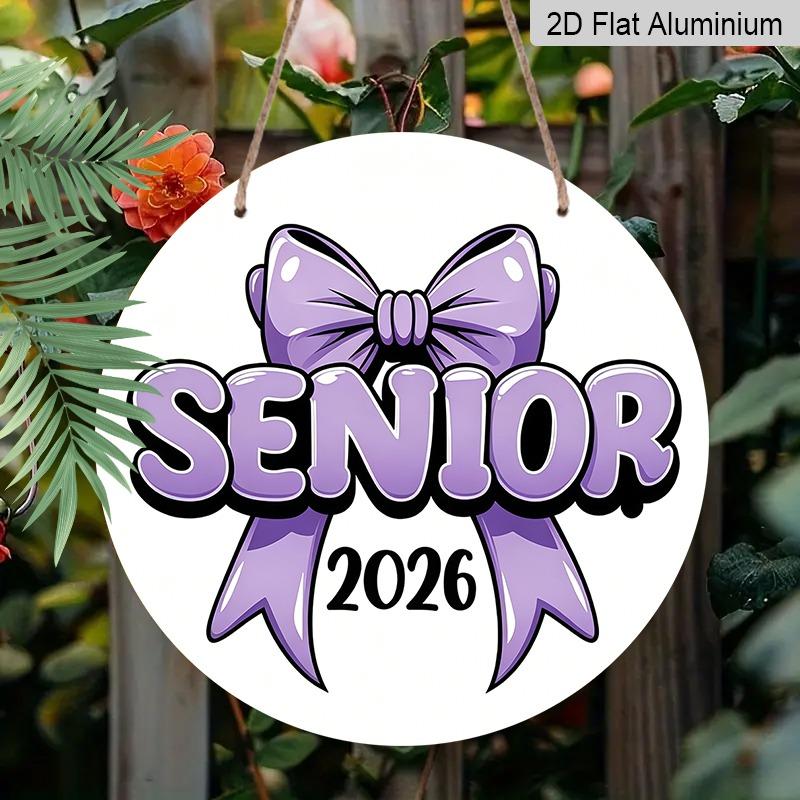 2D Flat Aluminum 2026 Graduation-themed Wall Hanging Is Available in Multiple Sizes and Features A Cute Purple Bow Design, Making It A Perfect Choice 7.87×7.87inch
2D Flat Aluminum 2026 Graduation-themed Wall Hanging Is Available in Multiple Sizes and Features A Cute Purple Bow Design, Making It A Perfect Choice 7.87×7.87inch