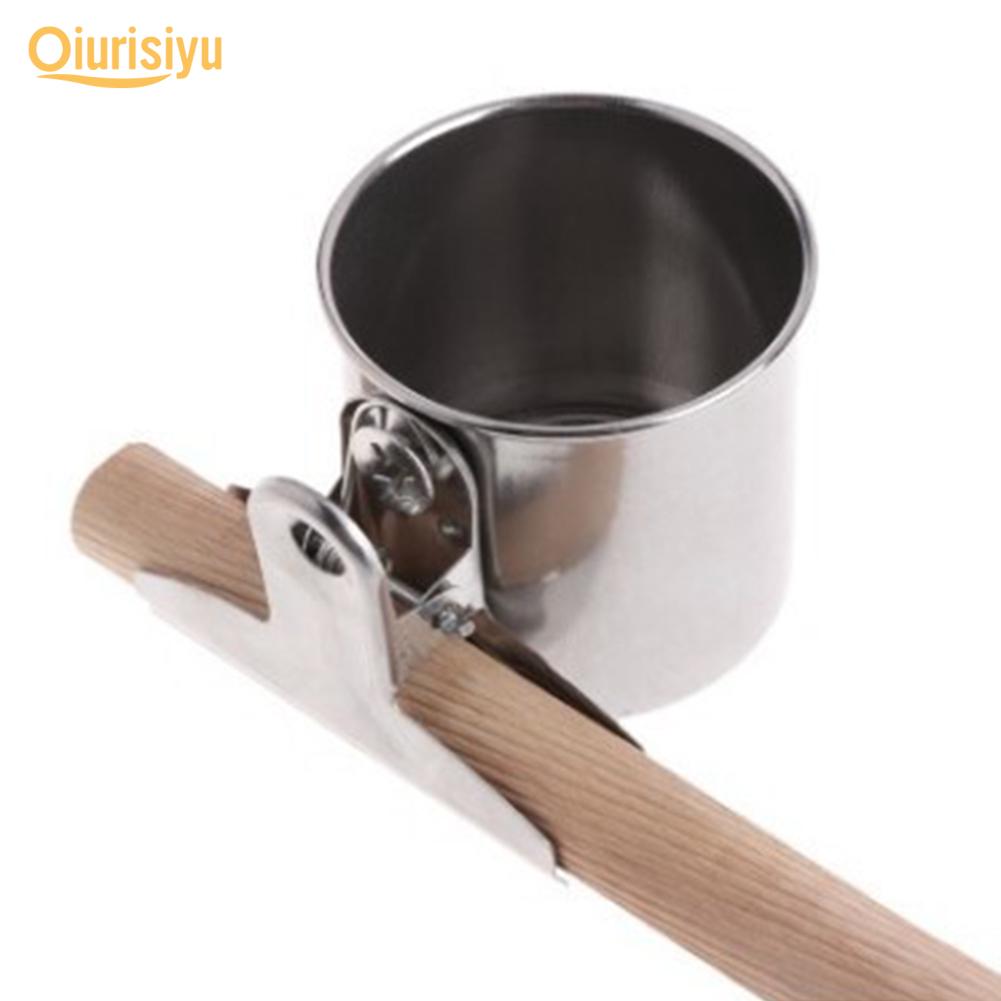 Металл птица попугай Кормушка Пищевая вода Чашка для кормления 
Металл птица попугай Кормушка Пищевая вода Чашка для кормления