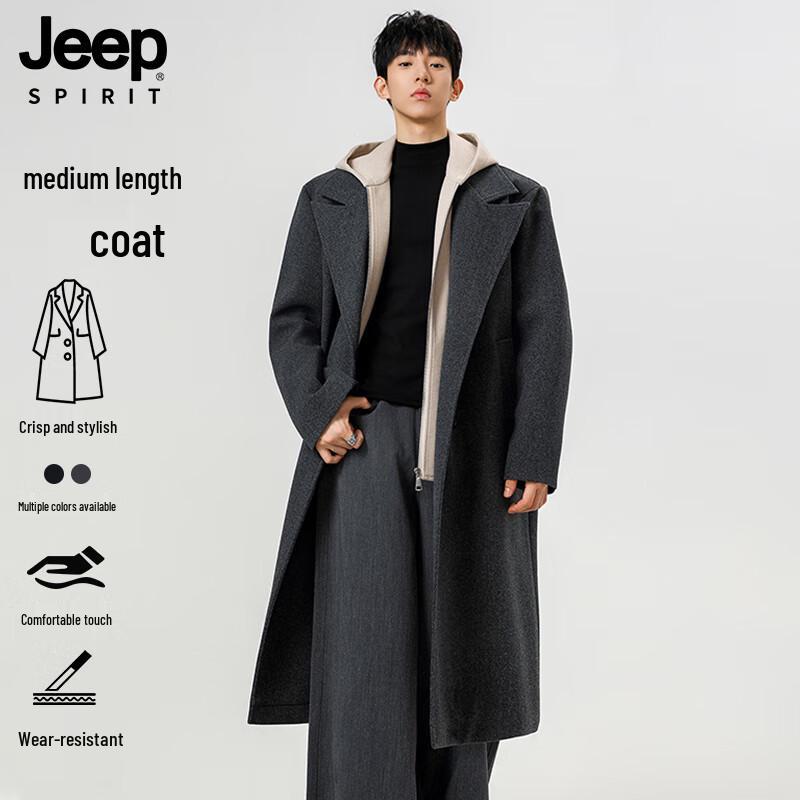 Мужское шерстяное пальто с капюшоном JEEP SPIRIT (эффект двустороннего) 3XL
Мужское шерстяное пальто с капюшоном JEEP SPIRIT (эффект двустороннего) 3XL