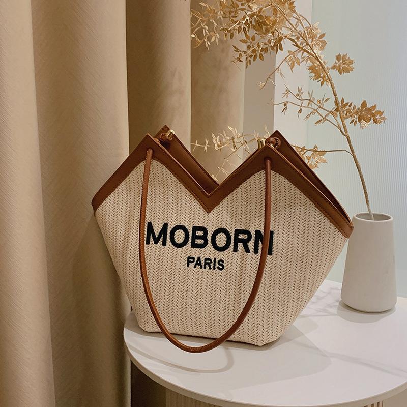 Портативная женская сумка с алфавитом 2025 новая соломенная сумка женская сумка через плечо универсальная модная сумка-тоут большой вместимости коричневый
Портативная женская сумка с алфавитом 2025 новая соломенная сумка женская сумка через плечо универсальная модная сумка-тоут большой вместимости коричневый
