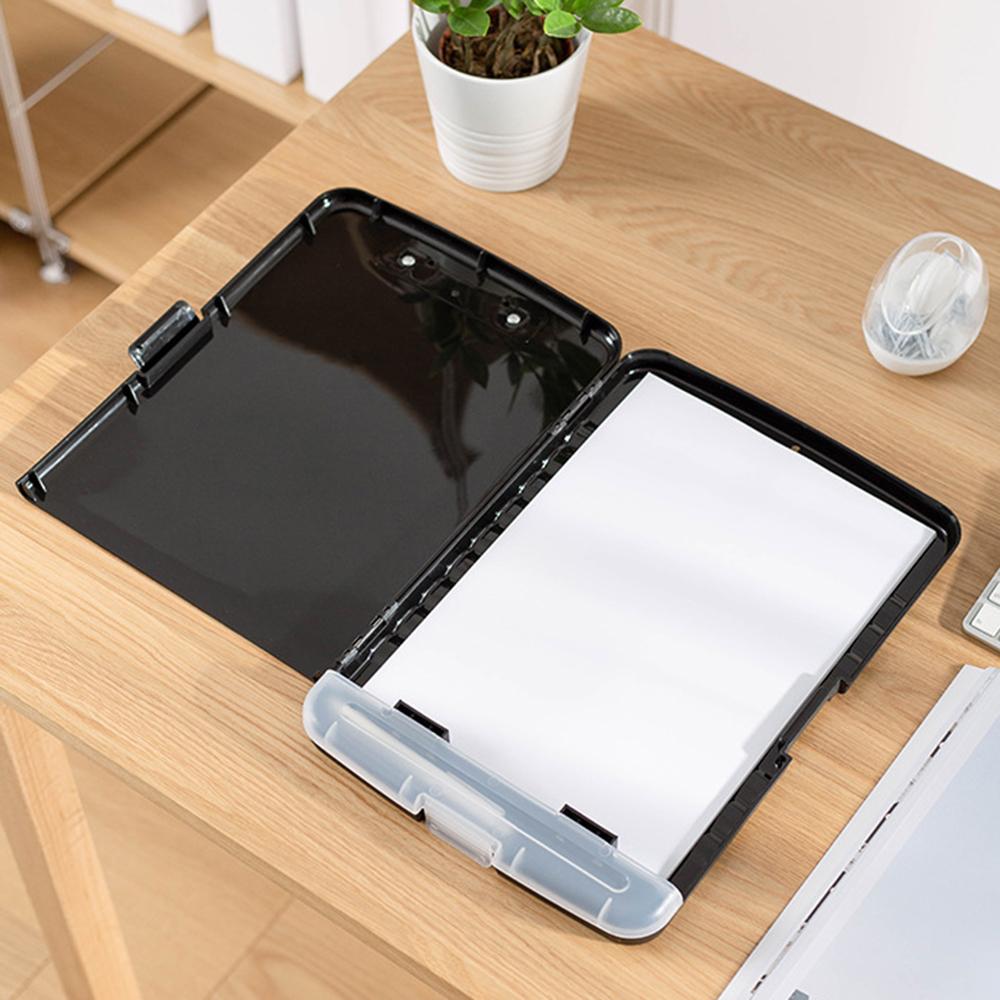 ZANYANG 83301 A4 File PP Organizer Box Writing Board A4 Document Storage Box with Clip and Pen Slot Fresh Blue
ZANYANG 83301 A4 File PP Organizer Box Writing Board A4 Document Storage Box with Clip and Pen Slot Fresh Blue