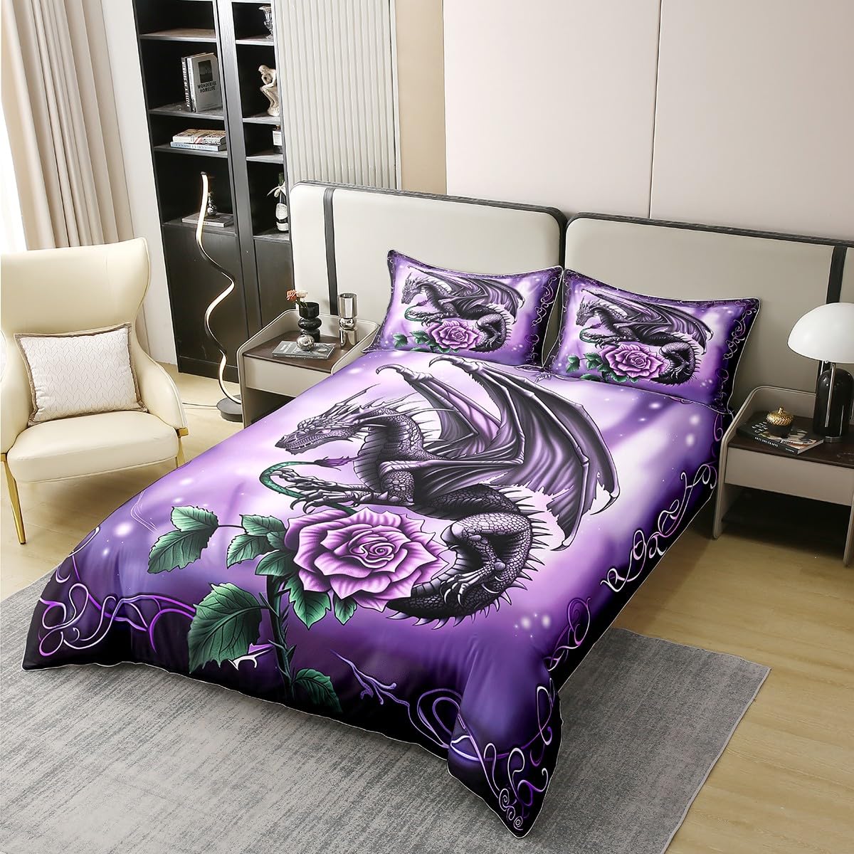 Purple Duvet Cover Sets Queen King Size Lightweight Down Quilt Covers Room Decor Aesthetic Modern Bedspread Covers No Comforter EU Single(135x200cm)
Purple Duvet Cover Sets Queen King Size Lightweight Down Quilt Covers Room Decor Aesthetic Modern Bedspread Covers No Comforter EU Single(135x200cm)