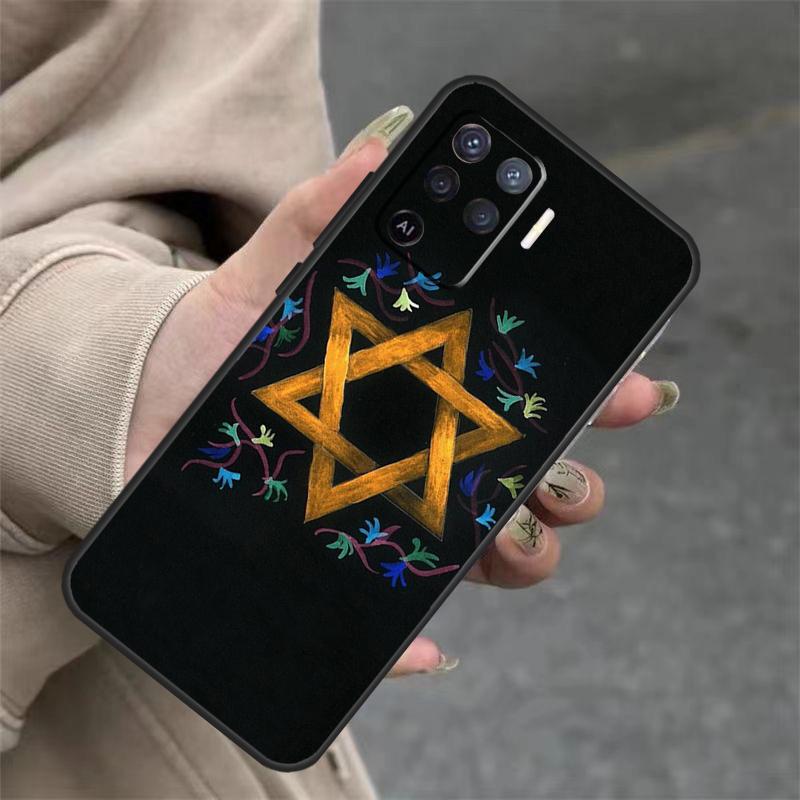 David Jewish Star Symbol For OPPO A98 A78 A58 A79 A15 A17 A77 A16 A76 A96 A52 A72 A5 A9 A94 A74 A57S A53S A54S Case OPPO A77 5G
David Jewish Star Symbol For OPPO A98 A78 A58 A79 A15 A17 A77 A16 A76 A96 A52 A72 A5 A9 A94 A74 A57S A53S A54S Case OPPO A77 5G