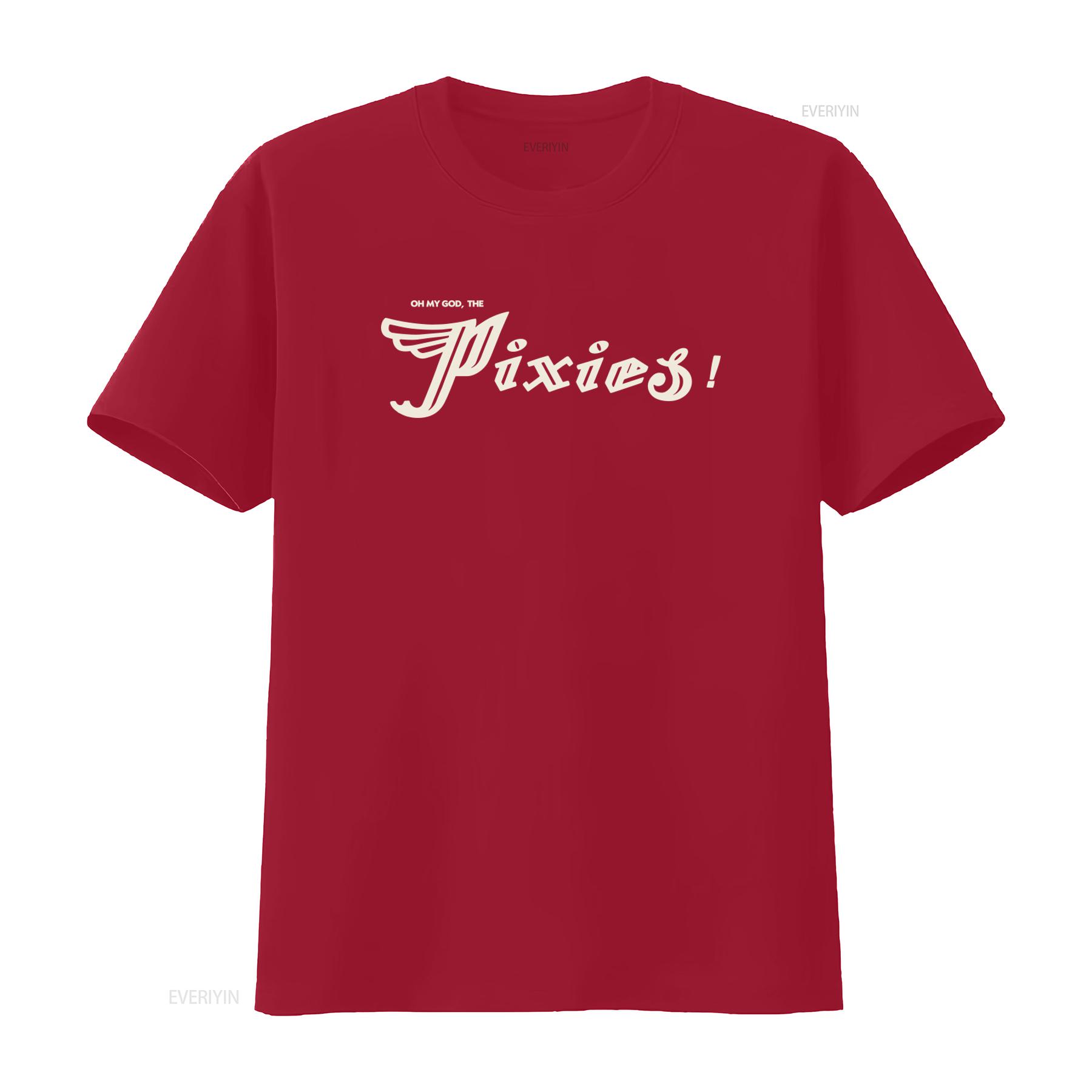 Oh My God The Pixies Band Logo Print T Shirt Black Fashionable Rock Music Fan vintage Washed Comfortable Soft fashion Casual S
Oh My God The Pixies Band Logo Print T Shirt Black Fashionable Rock Music Fan vintage Washed Comfortable Soft fashion Casual S