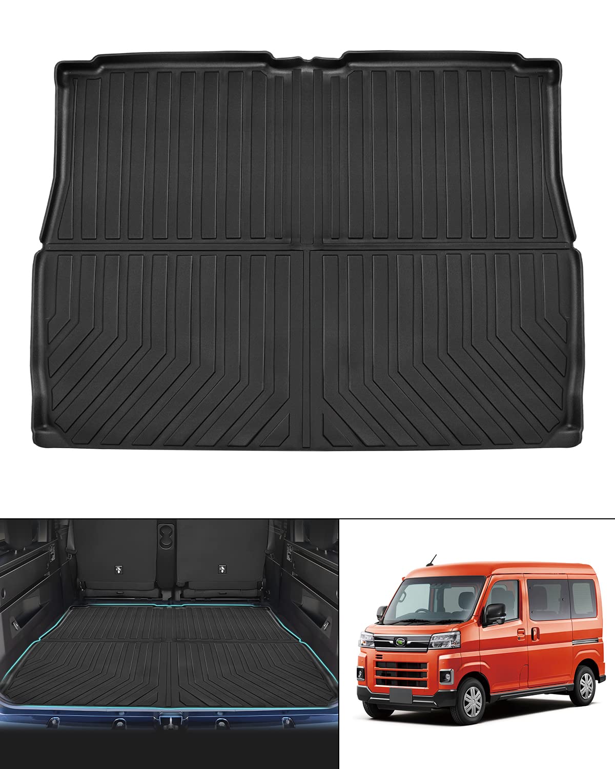 Mixsuper Daihatsu New Atrai S700V S710V 3D Luggage Mat Trunk Mat Luggage Tray Atrai S7 Series 6th Generation December 2021 Current Cargo Mat чёрный
Mixsuper Daihatsu New Atrai S700V S710V 3D Luggage Mat Trunk Mat Luggage Tray Atrai S7 Series 6th Generation December 2021 Current Cargo Mat чёрный