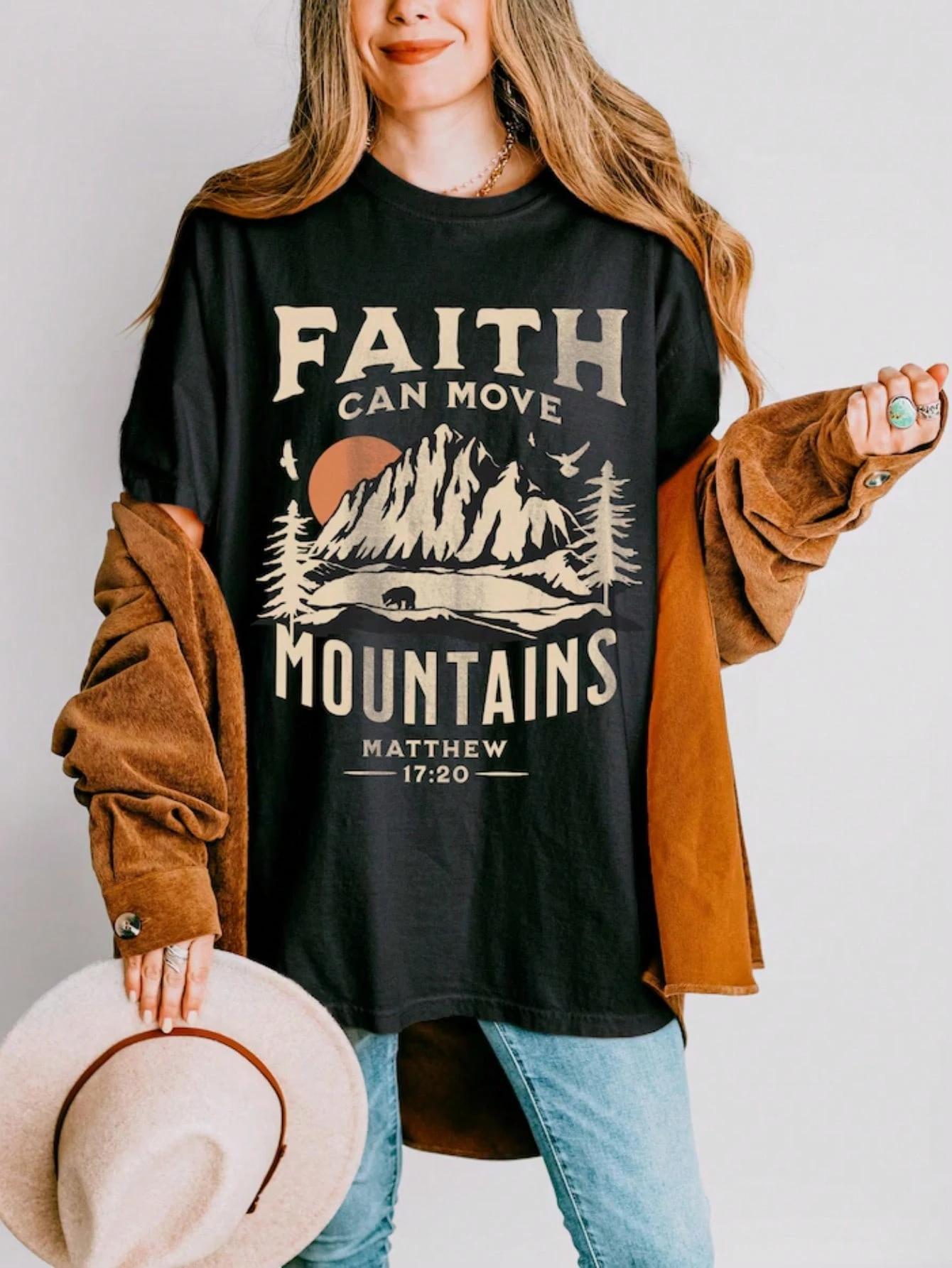 Women s Plus Size Christian-theme Print T-shirt Cotton Breathable Fashionable and Versatile Unisex Streetwear Oversized 4XL
Women s Plus Size Christian-theme Print T-shirt Cotton Breathable Fashionable and Versatile Unisex Streetwear Oversized 4XL