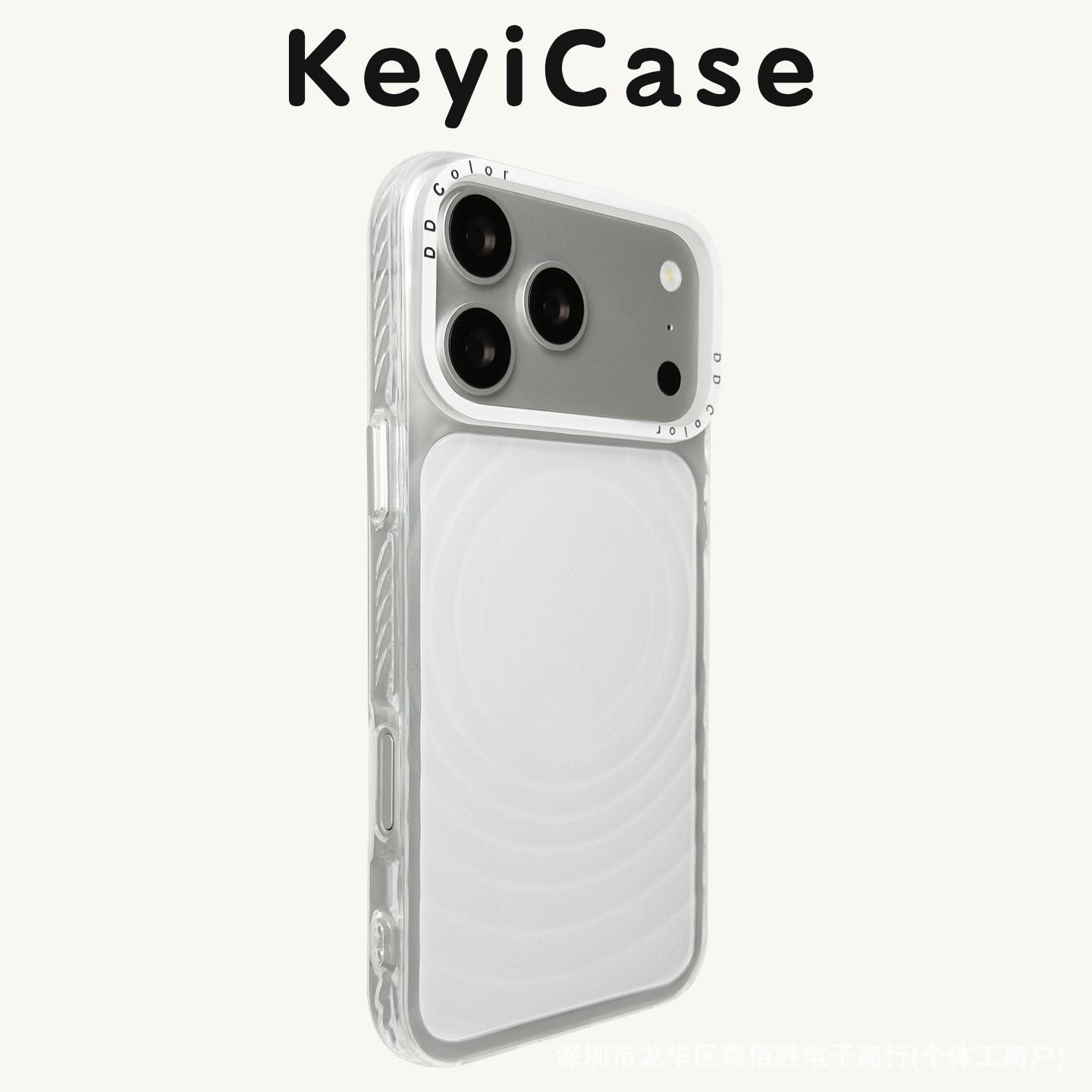 Wave Pattern Magnetic Transparent Case for iPhone 17 Pro Max/16/15 - Full Coverage Protective Design 15 Pro
Wave Pattern Magnetic Transparent Case for iPhone 17 Pro Max/16/15 - Full Coverage Protective Design 15 Pro