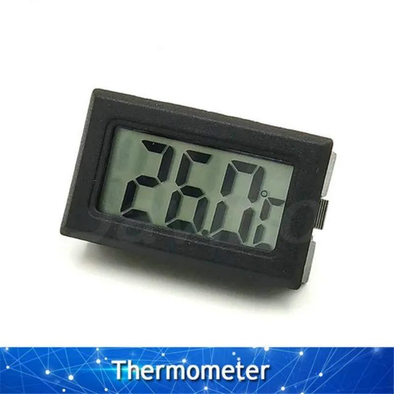 Mini LCD digital thermometer used for freezer temperature - 50-110℃ refrigerator thermometer indoor and outdoor waterproof probe Black no cable
Mini LCD digital thermometer used for freezer temperature - 50-110℃ refrigerator thermometer indoor and outdoor waterproof probe Black no cable